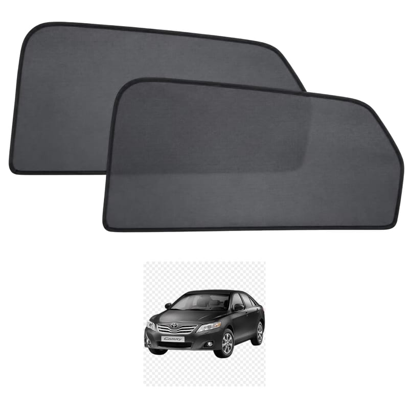 TOYOTA CAMRY LE 2007-2012 custom-fit magnetic car window sun shades