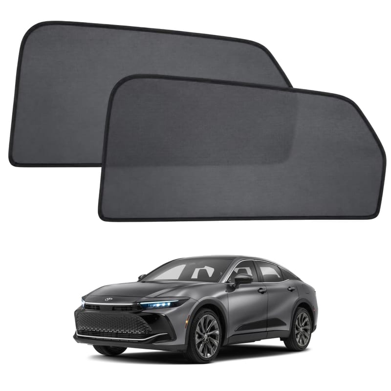 TOYOTA CROWN custom-fit magnetic car window sun shades