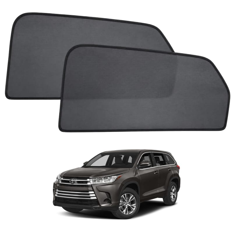 TOYOTA KLUGER 2014-2020 custom-fit magnetic car window sun shades