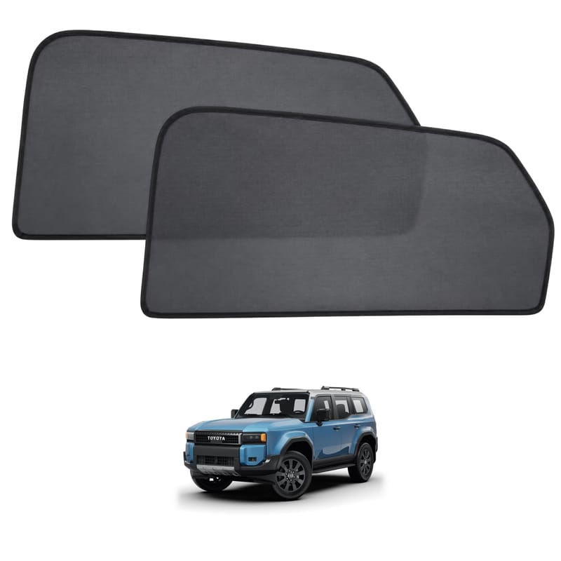 TOYOTA LAND CRUISER (LC300) 2022-2026 custom-fit magnetic car window sun shades