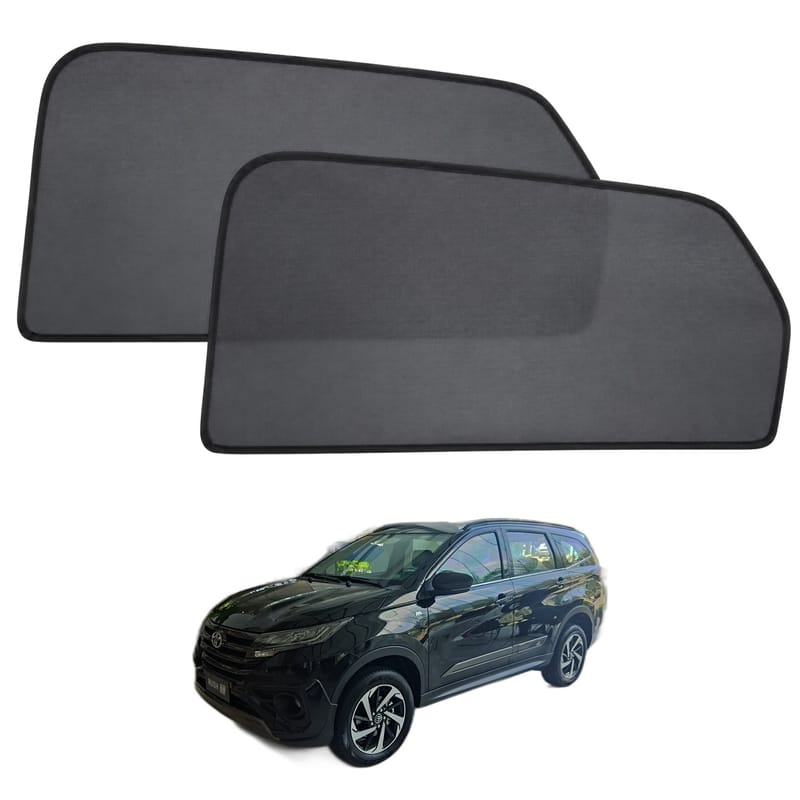 TOYOTA RUSH custom-fit magnetic car window sun shades