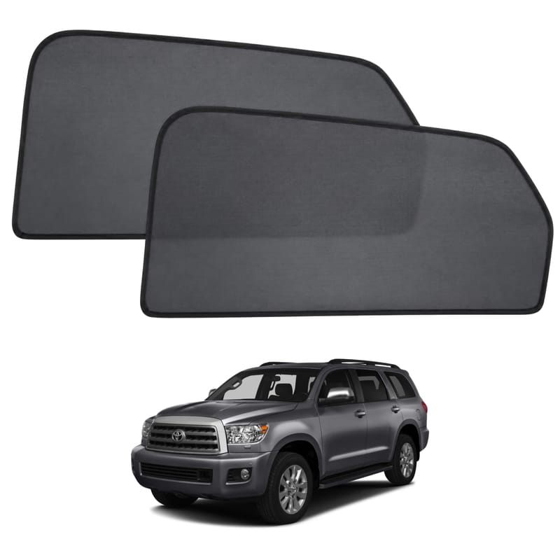 TOYOTA SEQUOIA 2012-2017 custom-fit magnetic car window sun shades