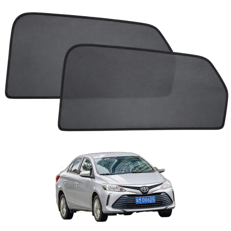 TOYOTA YARIS SEDAN / VIOS 2019-2023 custom-fit magnetic car window sun shades