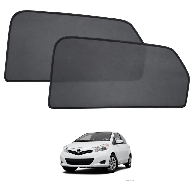 TOYOTA YARIS HATCHBACK 2007-2012 custom-fit magnetic car window sun shades