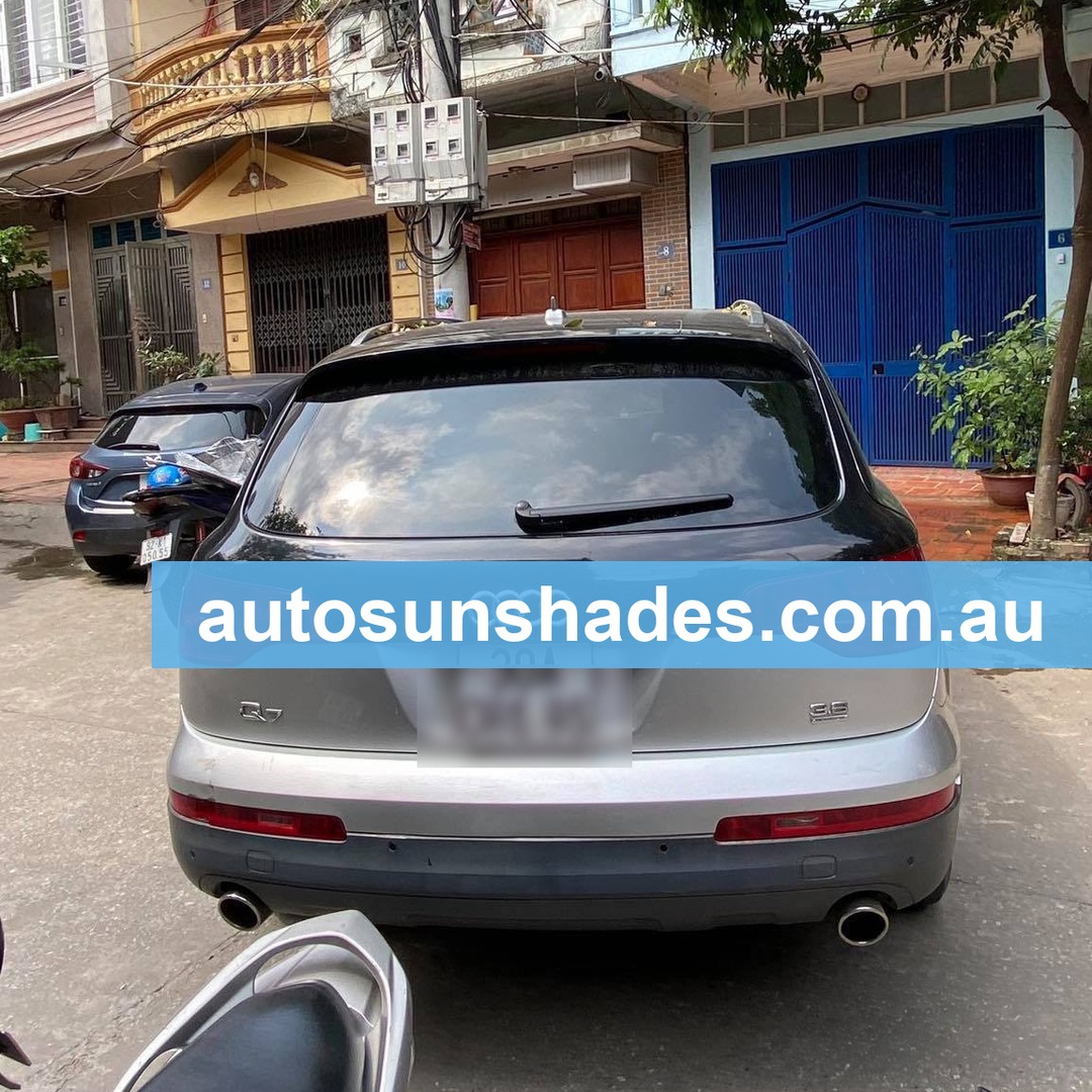 AUDI Q7 2007-2015 custom-fit car window sun shades — photo 4