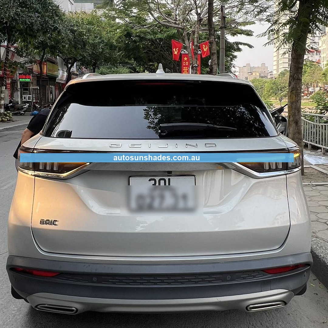 BAIC BEIJING X7 custom-fit car window sun shades — photo 4