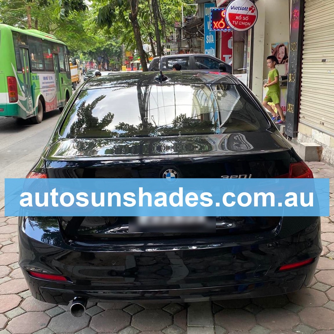 BMW F30 320i 2012-2019 custom-fit car window sun shades — photo 4