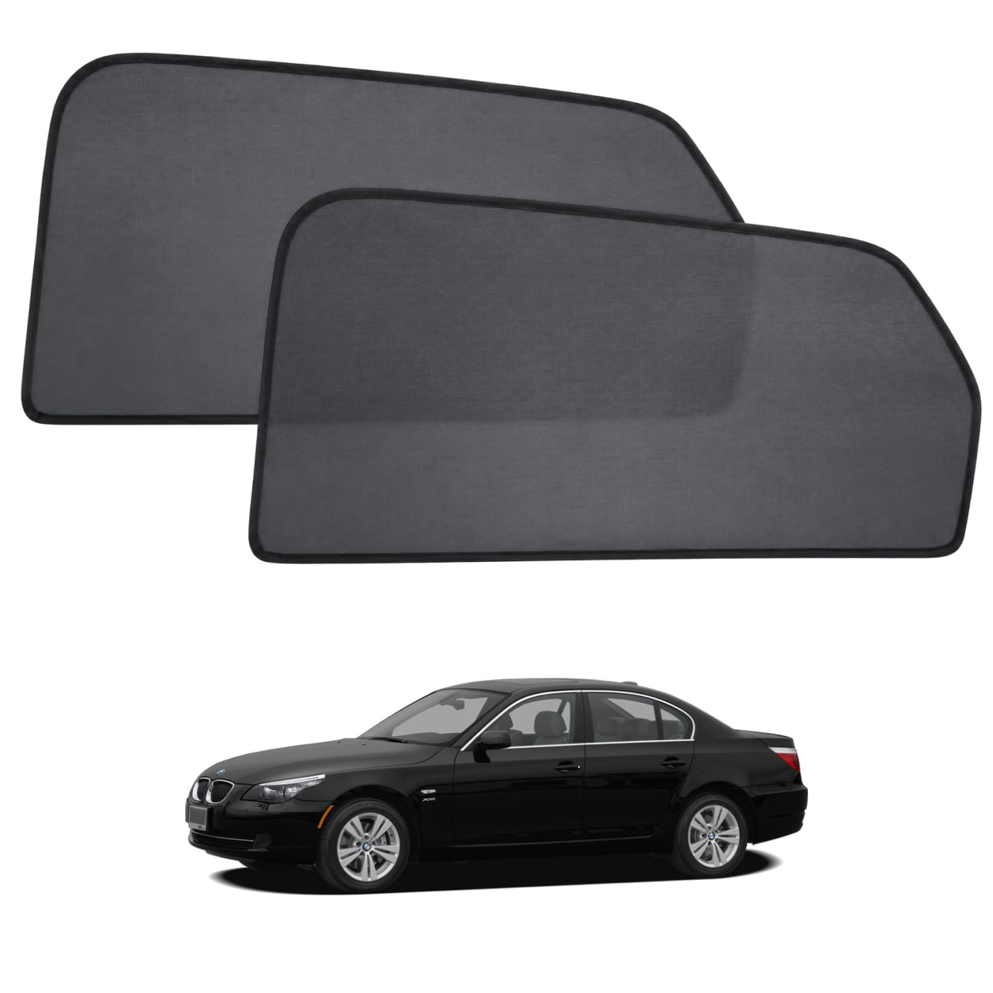 Sun shades for BMW 520i 2006-2009