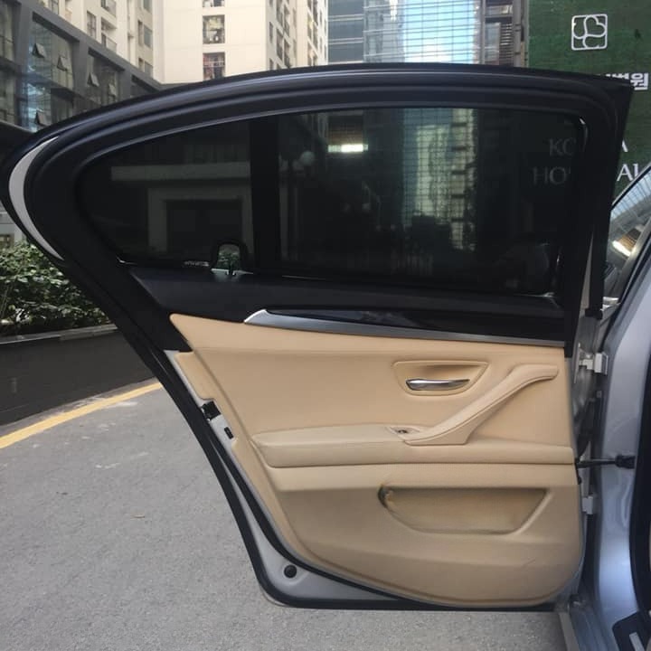 BMW 520i 2010-2017 car window sun shades — photo 12