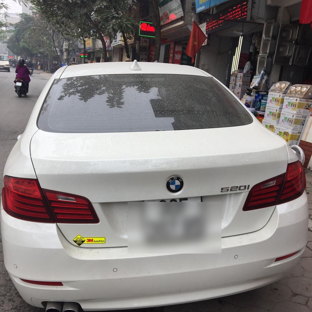 BMW 520i 2010-2017 car window sun shades — photo 4