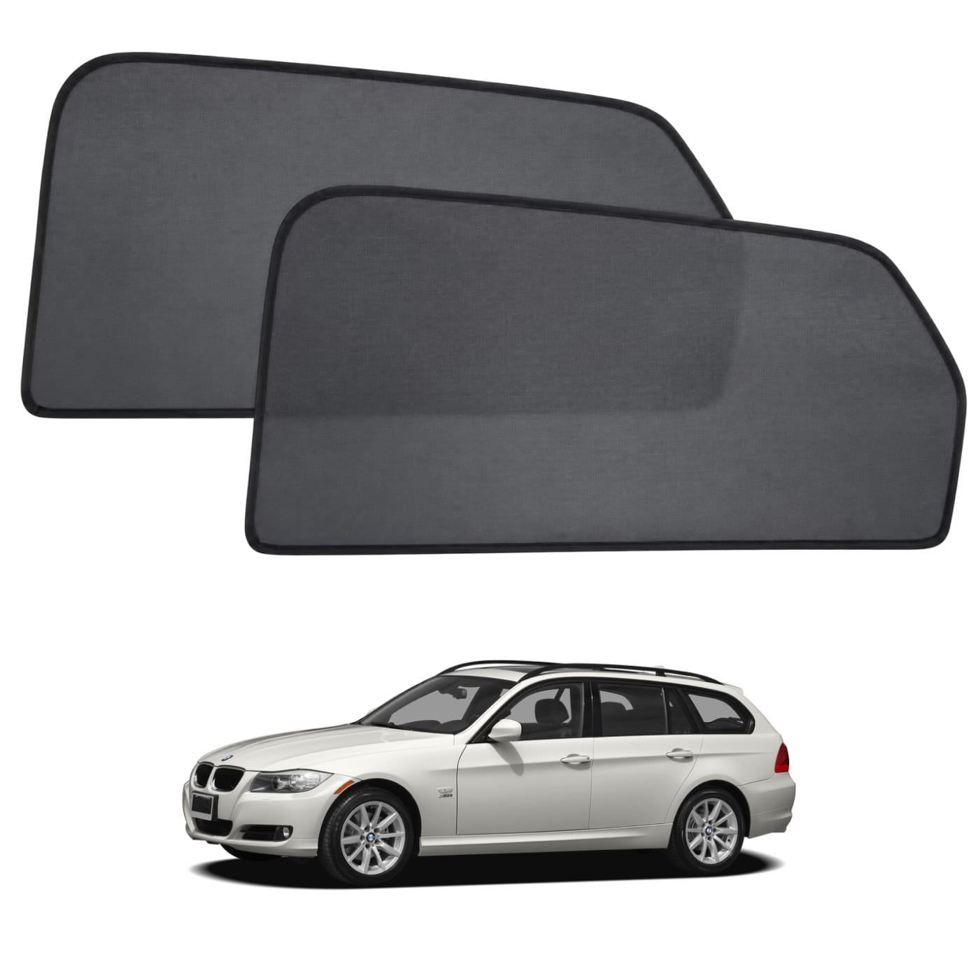 Sun shades for BMW E90 320i 2005-2011