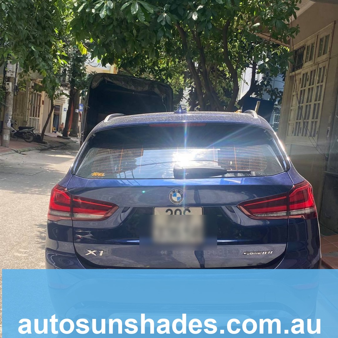 BMW X1 2023-2026 custom-fit car window sun shades — photo 11