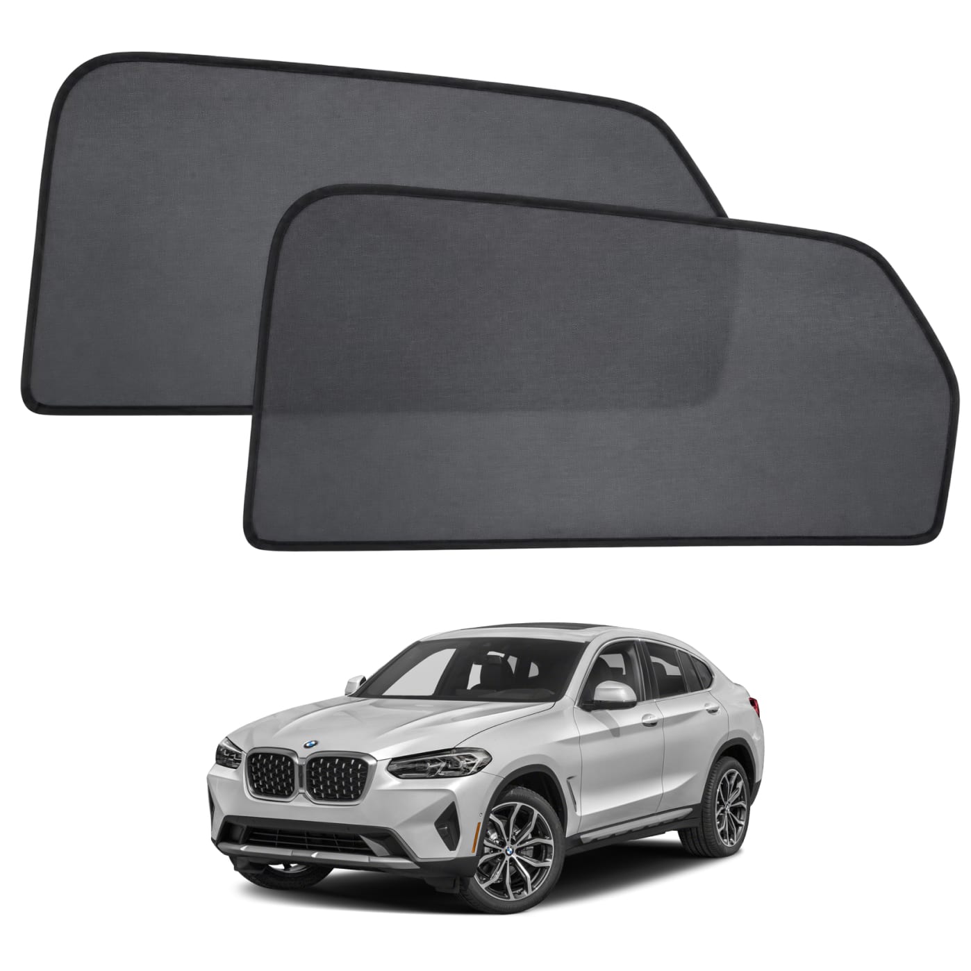 Sun shades for BMW X4 2019-2025