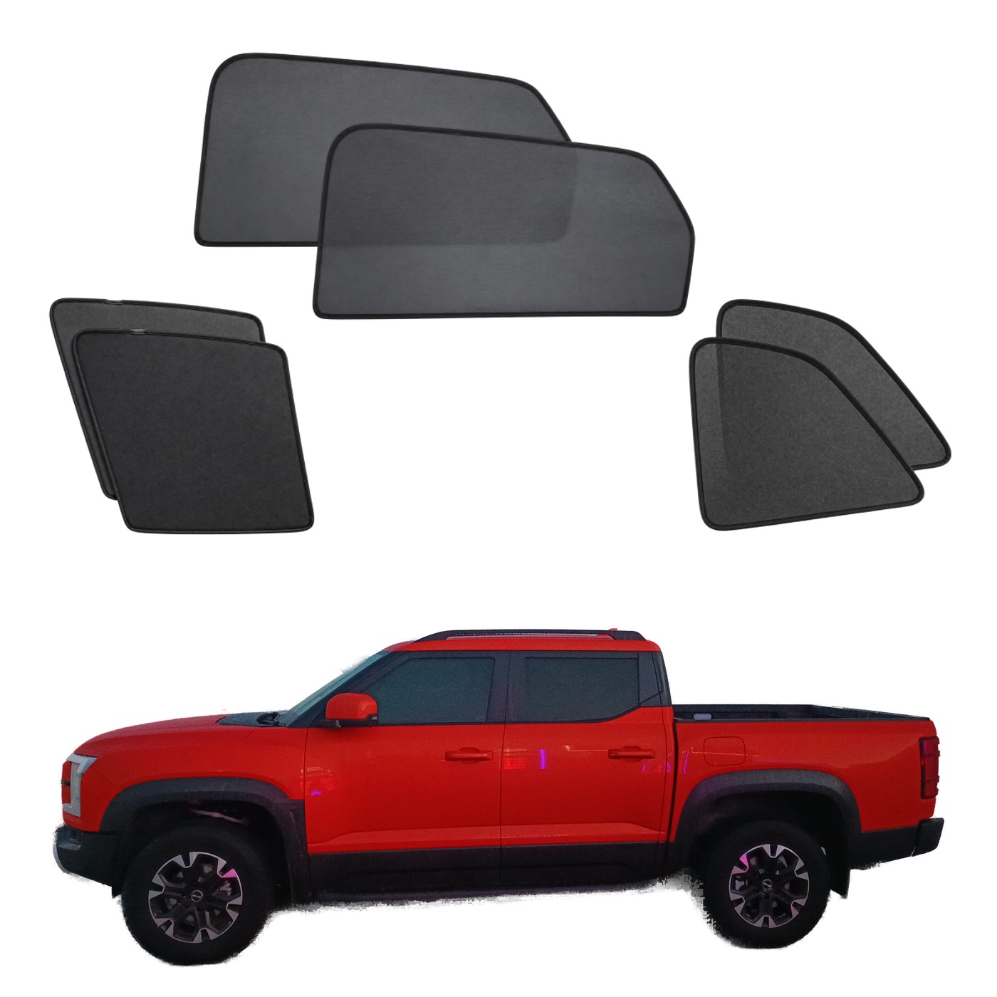 Sun shades for BYD Shark 6 1st Gen Ute 2025-2026