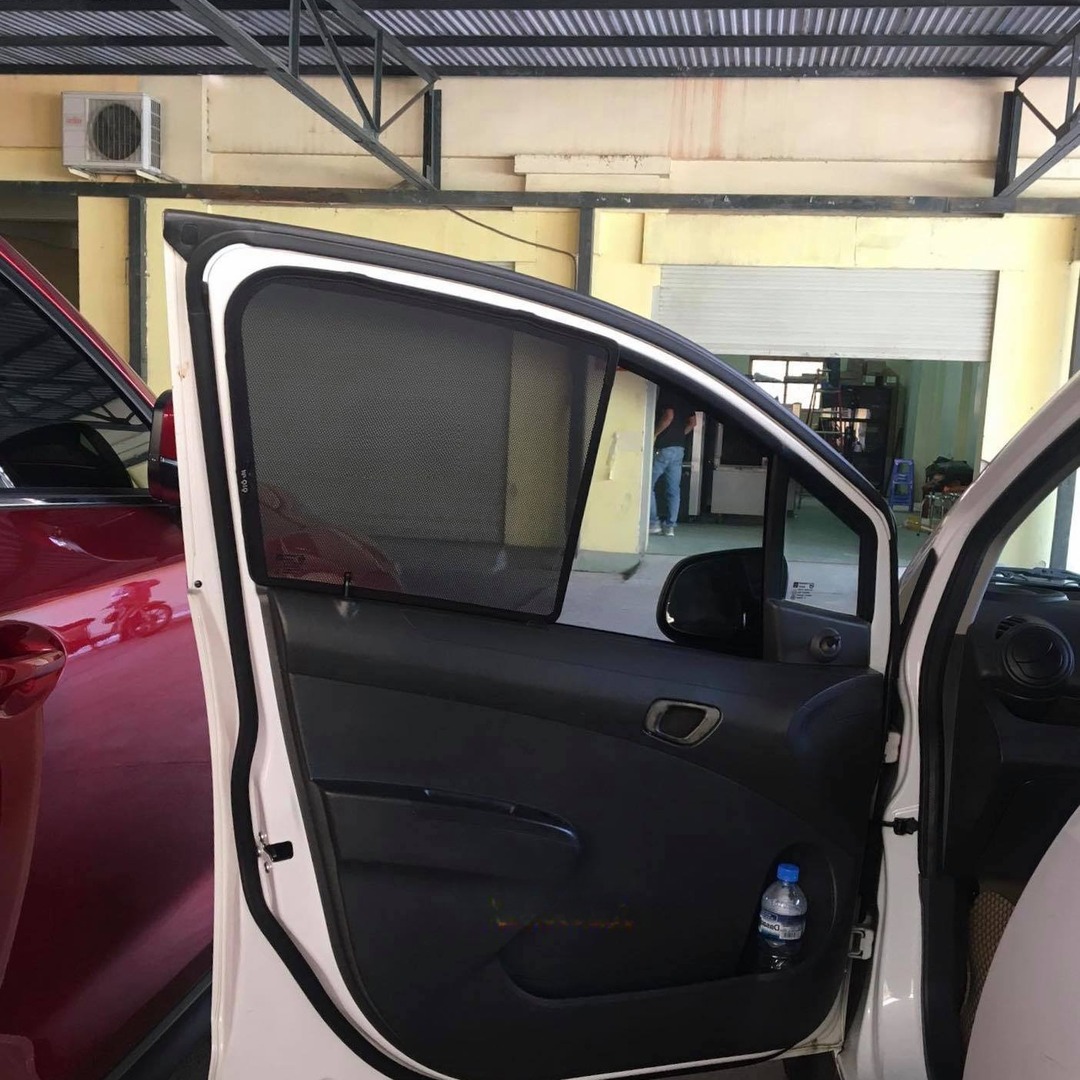 CHEVROLET SPARK 2010-2017 custom-fit car window sun shades — photo 16