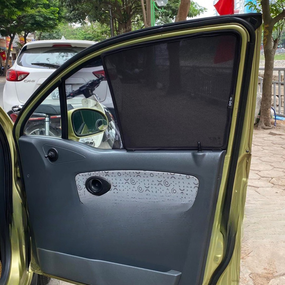 CHEVROLET SPARK LITE 2007-2013 custom-fit car window sun shades — photo 9