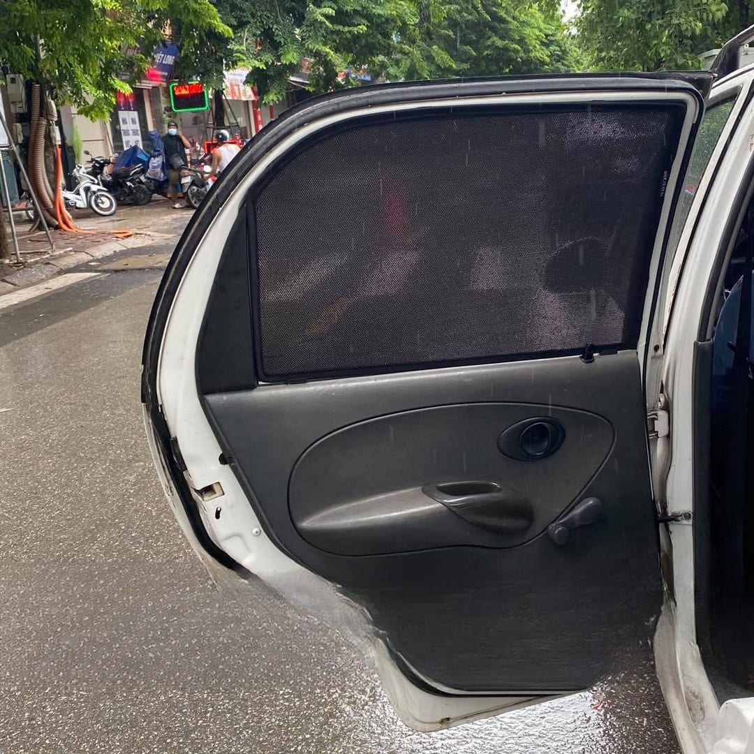 DAEWOO MATIZ 2002-2007 custom-fit car window sun shades — photo 2