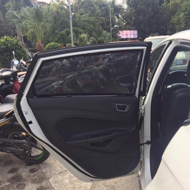 FORD FIESTA HATCHBACK custom-fit car window sun shades — photo 8