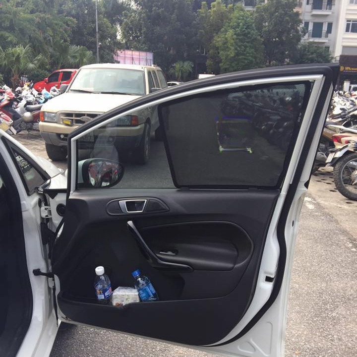 FORD FIESTA HATCHBACK custom-fit car window sun shades — photo 12