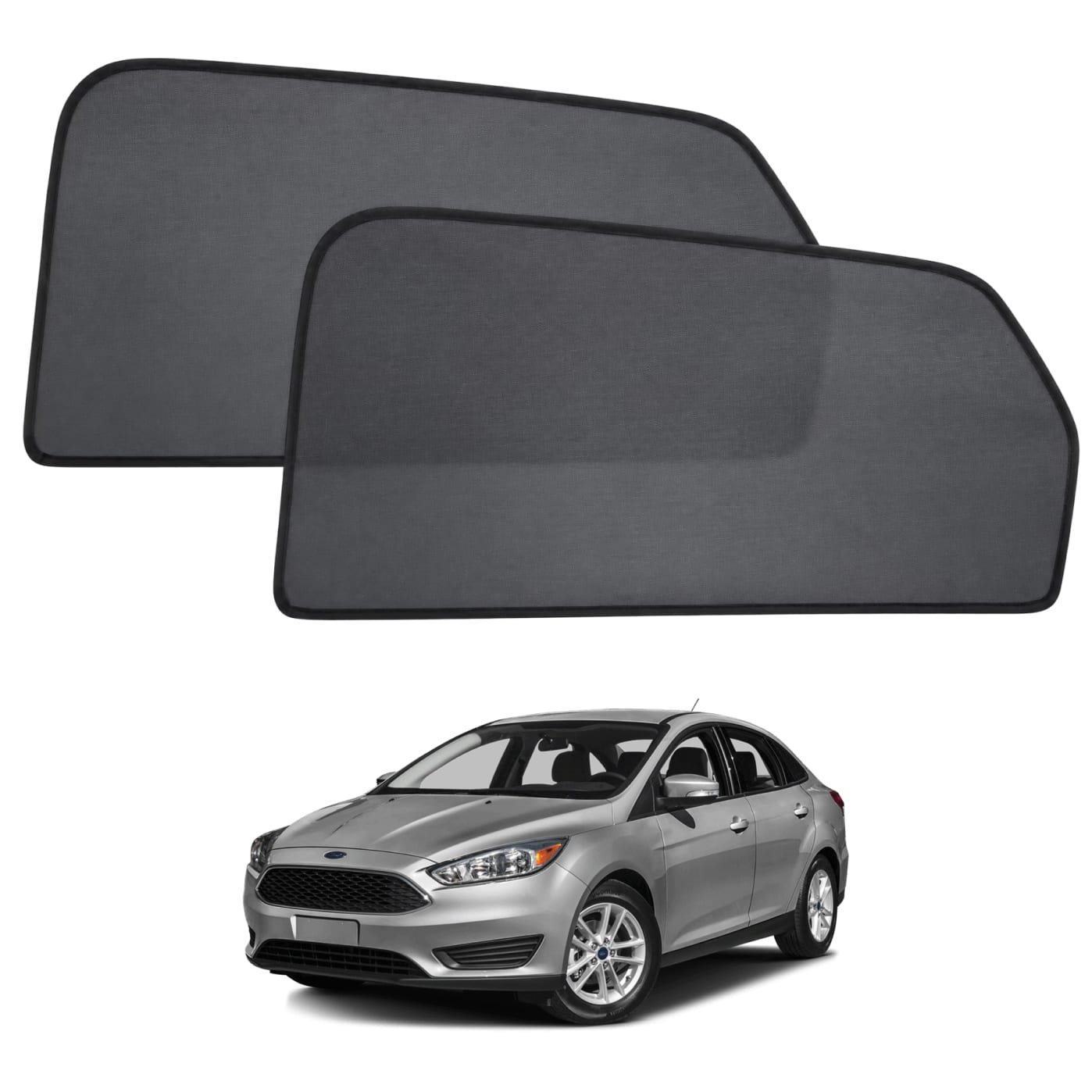 Sun shades for FORD FOCUS SEDAN 2007-2013