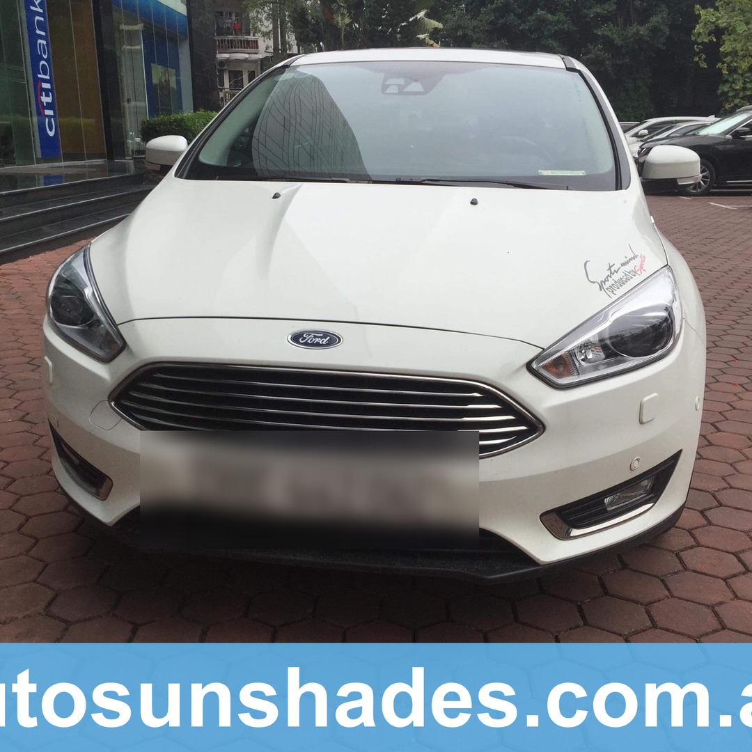 FORD FOCUS SEDAN 2014-2020 custom-fit car window sun shades — photo 7