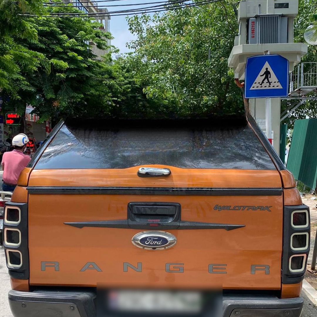 FORD RANGER 2014-2021 custom-fit car window sun shades — photo 8