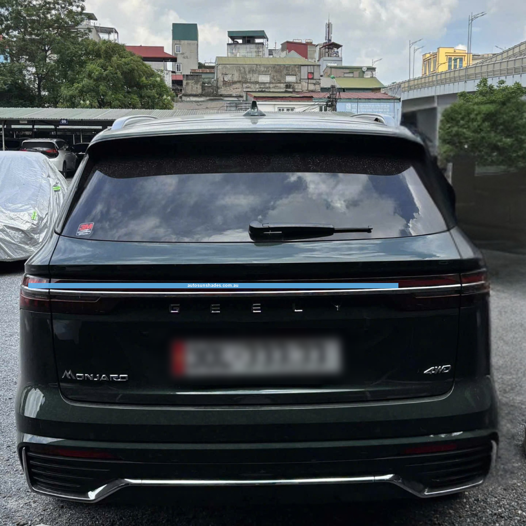 GEELY MONJARO custom-fit car window sun shades — photo 2