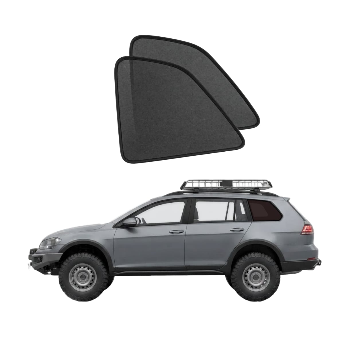 CHEVROLET TRAILBLAZER car window sun shades — photo 3