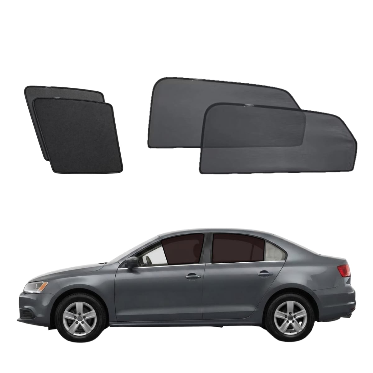 TOYOTA CAMRY 2012-2017 car window sun shades — photo 2