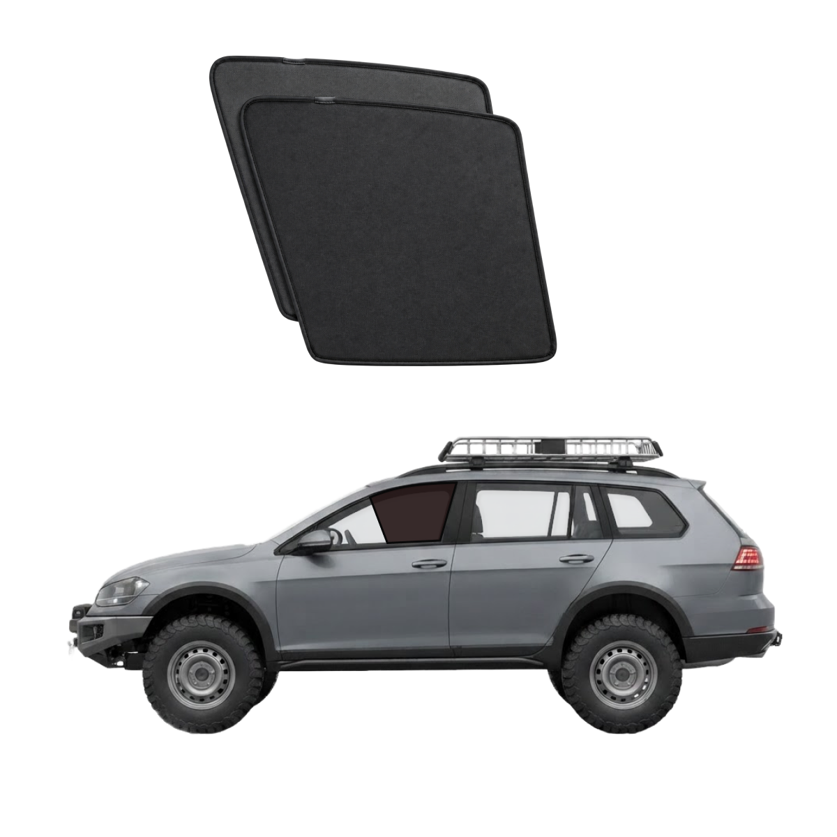 HOLDEN TRAILBLAZER car window sun shades — photo 4
