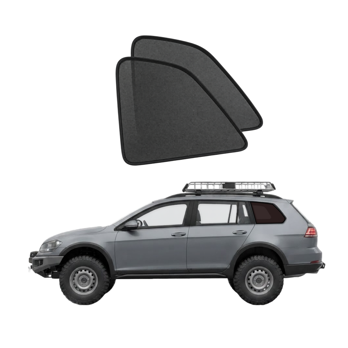 HOLDEN TRAILBLAZER car window sun shades — photo 5