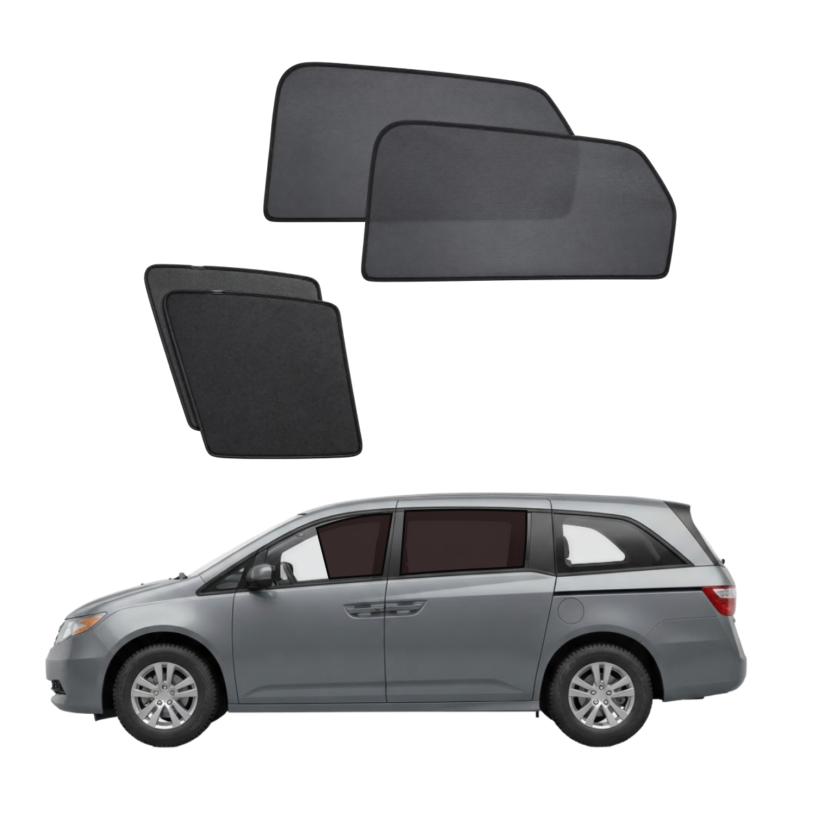BYD M6 2nd Gen People Mover 2024-2026 car window sun shades — photo 4