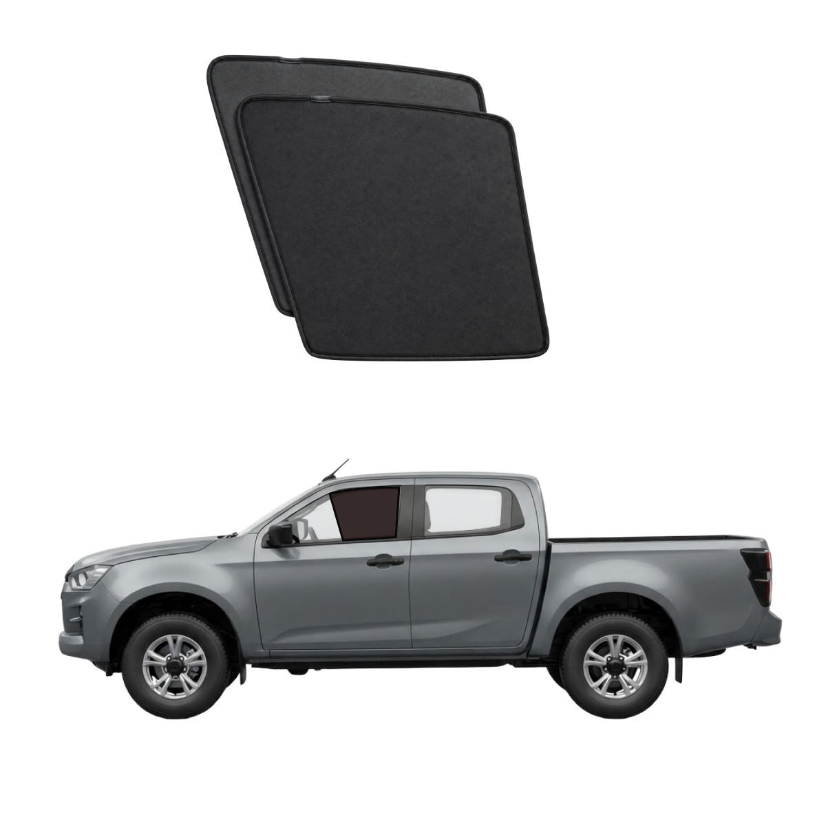 HOLDEN COLORADO car window sun shades — photo 4