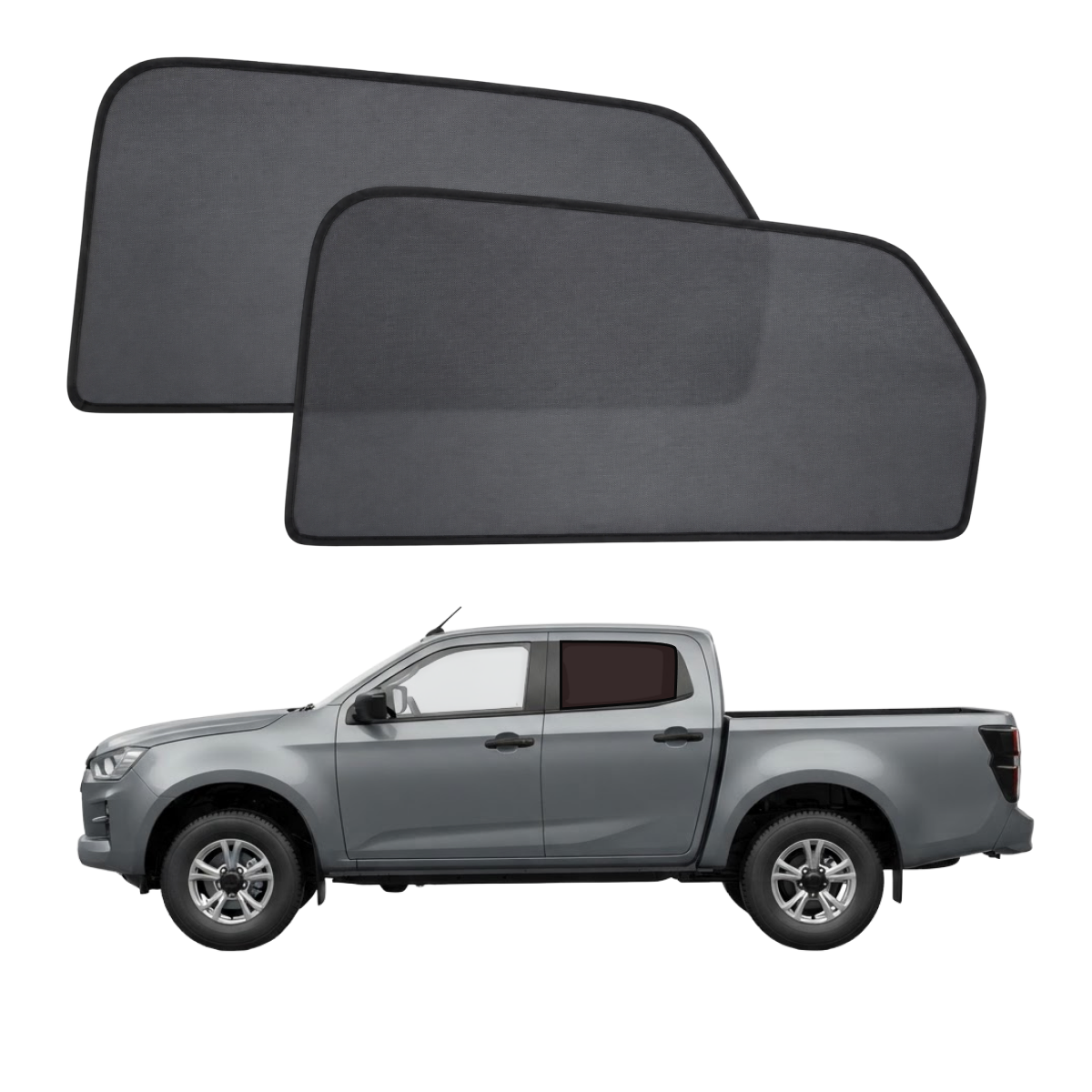 HOLDEN COLORADO car window sun shades — photo 3