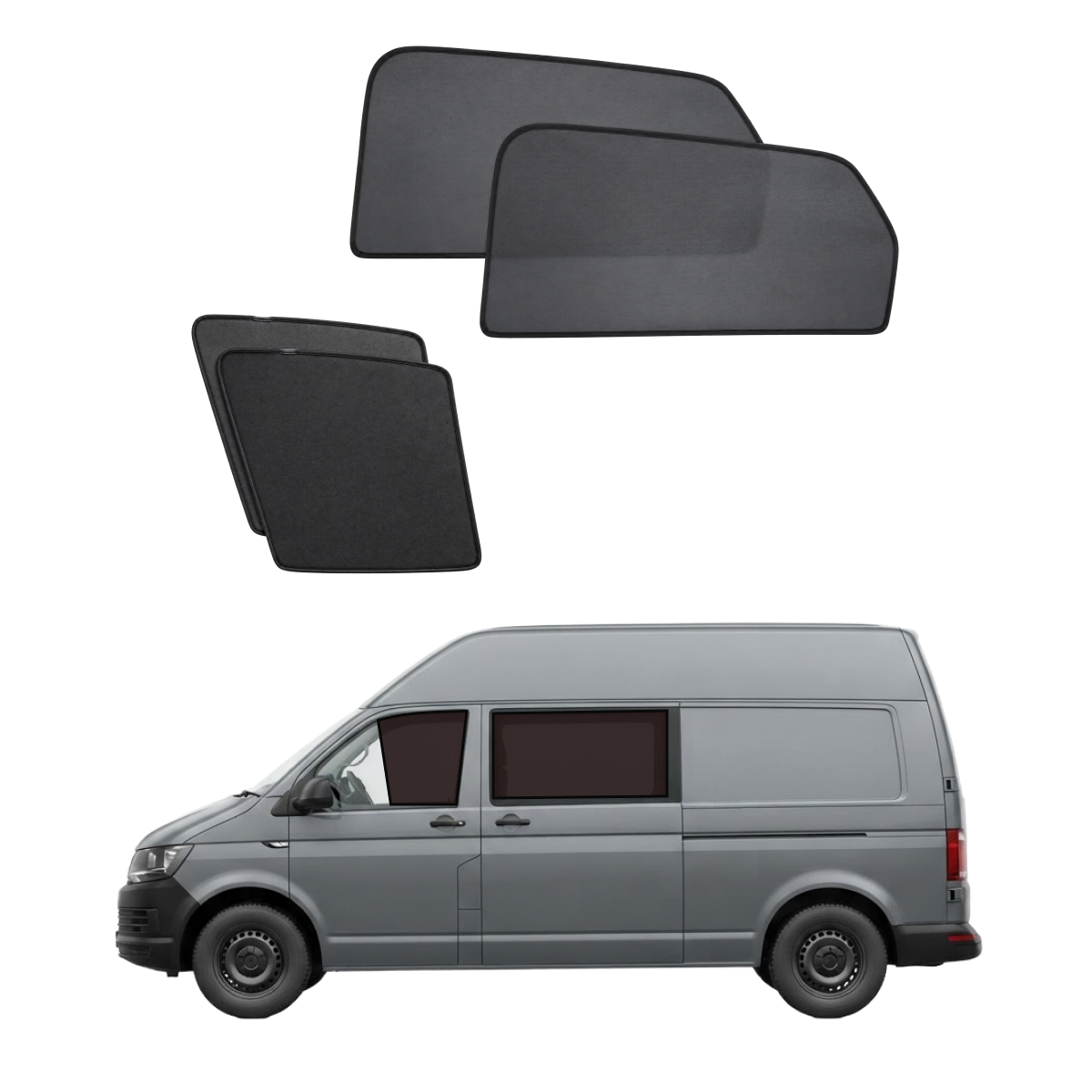 Hyundai Solati 1st Gen Van 2015-2026 (16-Seat) car window sun shades — photo 2