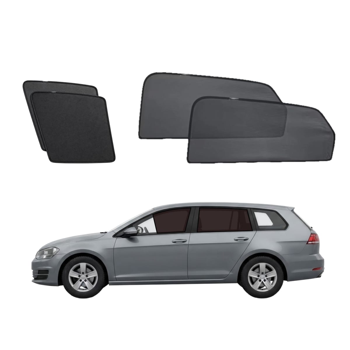 SUBARU OUTBACK car window sun shades — photo 2