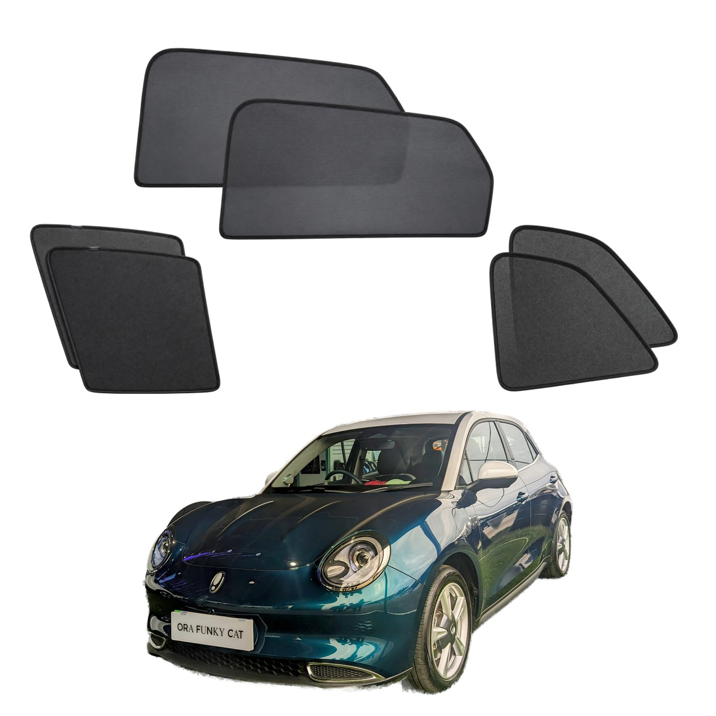 Sun shades for GWM Ora 1st Gen Hatch 2022-2026