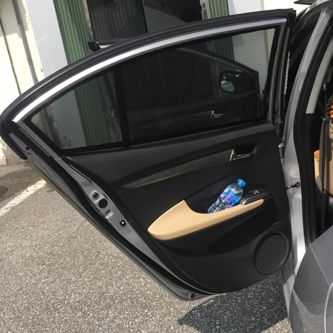 HONDA CITY 2010-2014 custom-fit car window sun shades — photo 2