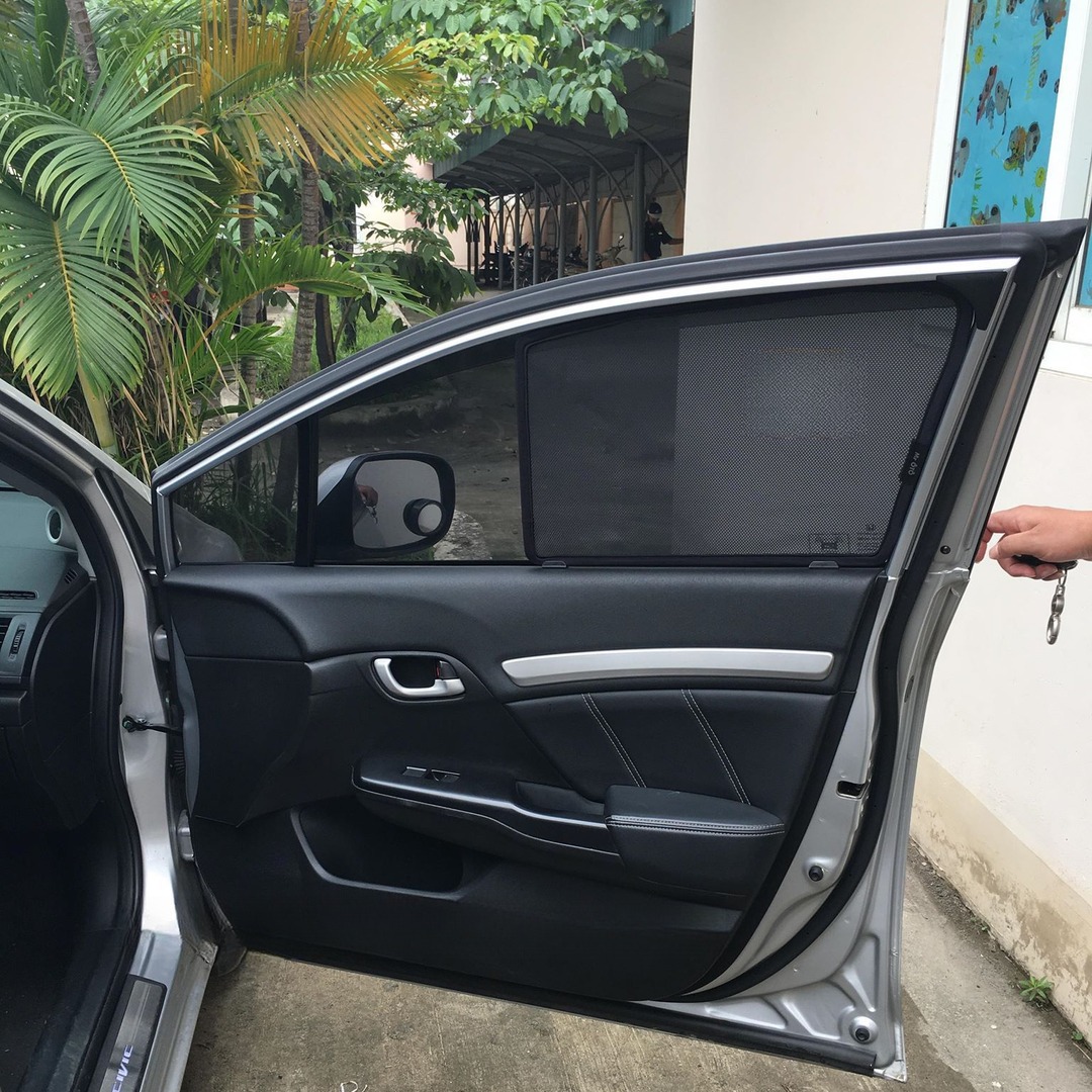 HONDA CIVIC 2013-2016 custom-fit car window sun shades — photo 6
