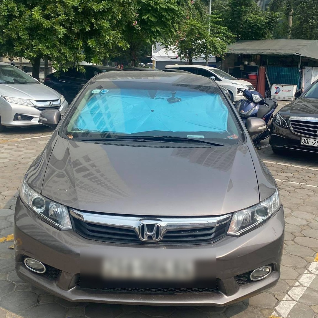 HONDA CIVIC 2013-2016 custom-fit car window sun shades — photo 7