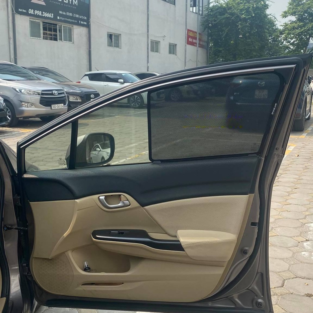HONDA CIVIC 2013-2016 custom-fit car window sun shades — photo 9