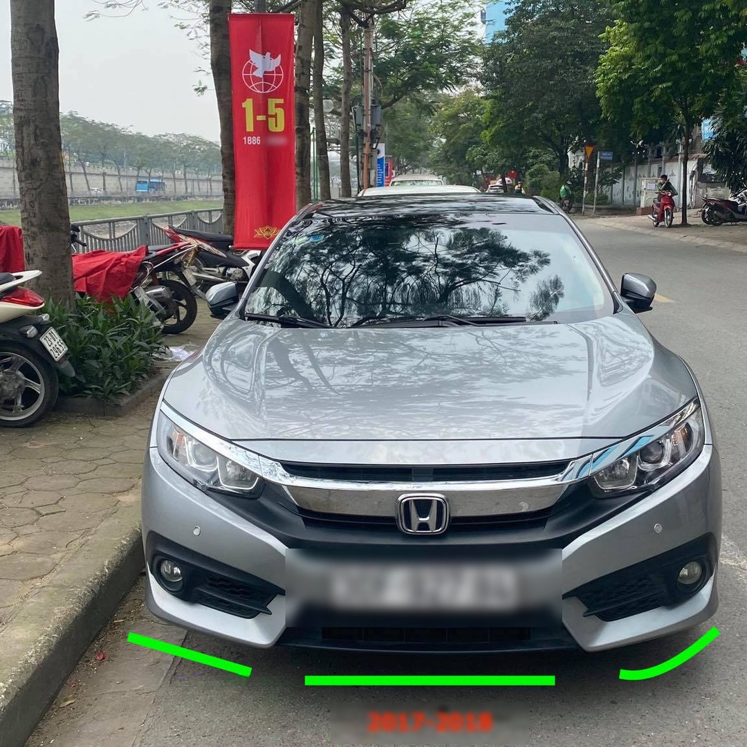 HONDA CIVIC 2016-2021 custom-fit car window sun shades — photo 1