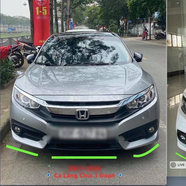 HONDA CIVIC 2016-2021 custom-fit car window sun shades — photo 14