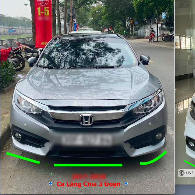 HONDA CIVIC 2016-2021 custom-fit car window sun shades — photo 14