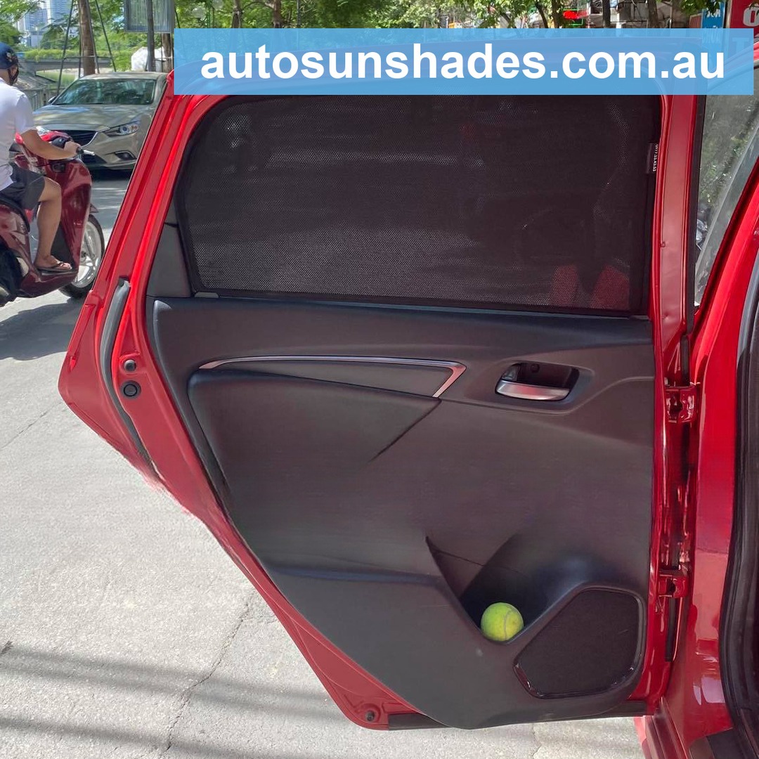 HONDA JAZZ custom-fit car window sun shades — photo 2