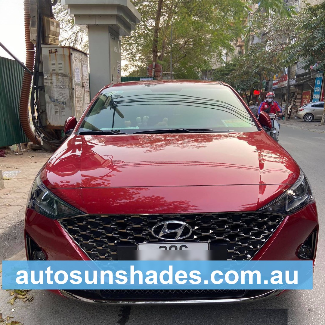 HYUNDAI ACCENT 2017-2023 custom-fit car window sun shades — photo 25