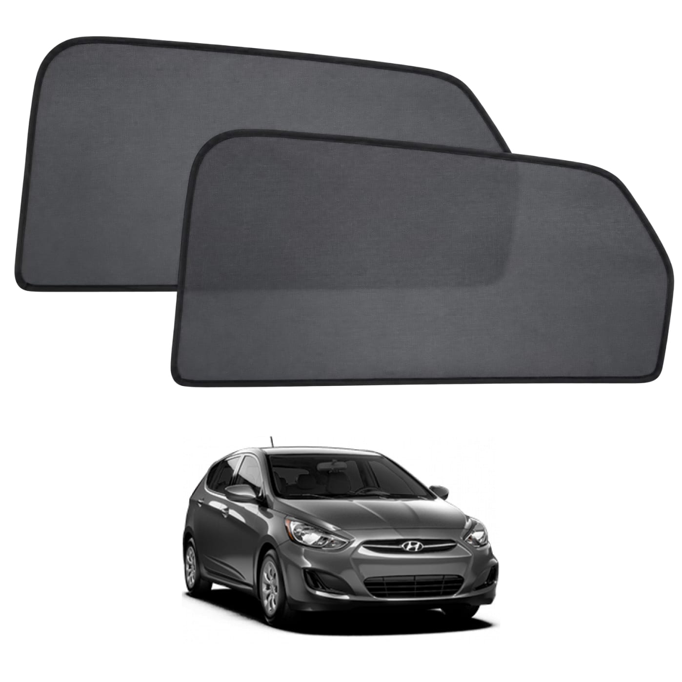 Sun shades for HYUNDAI ACCENT HATCHBACK 2010-2016