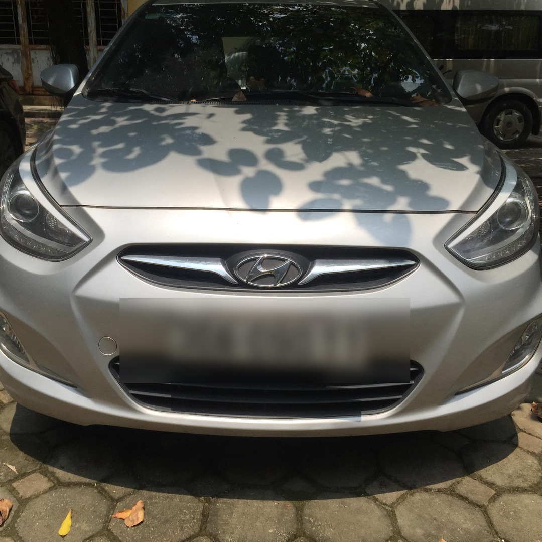 HYUNDAI ACCENT HATCHBACK 2010-2016 custom-fit car window sun shades — photo 7