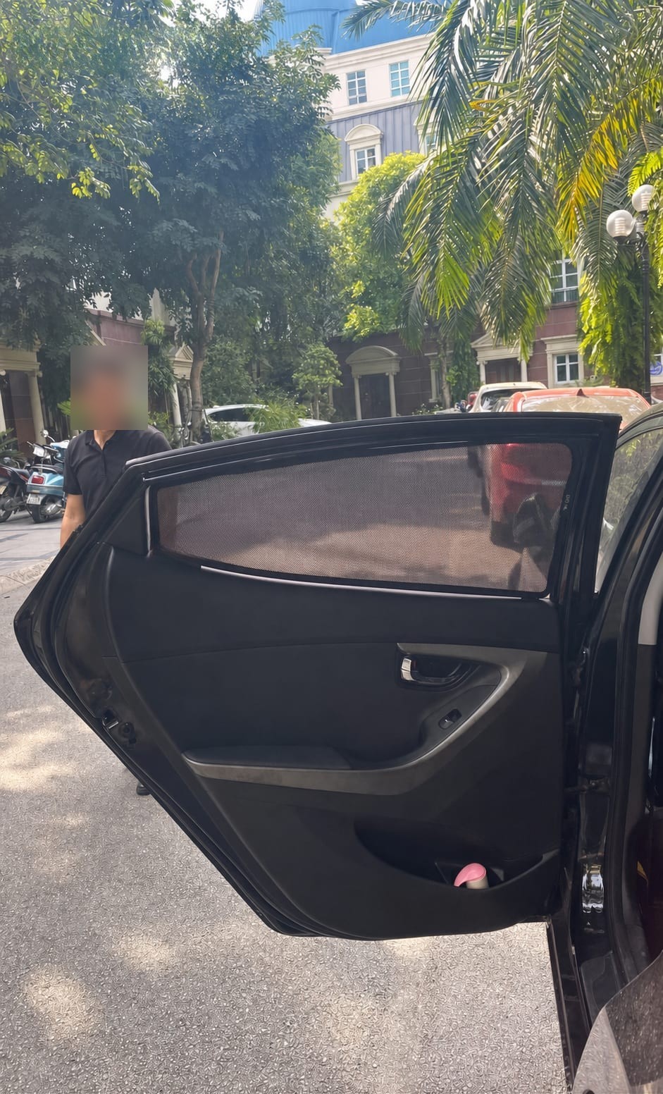 Hyundai Elantra MD Sedan 2011-2016 car window sun shades — photo 2
