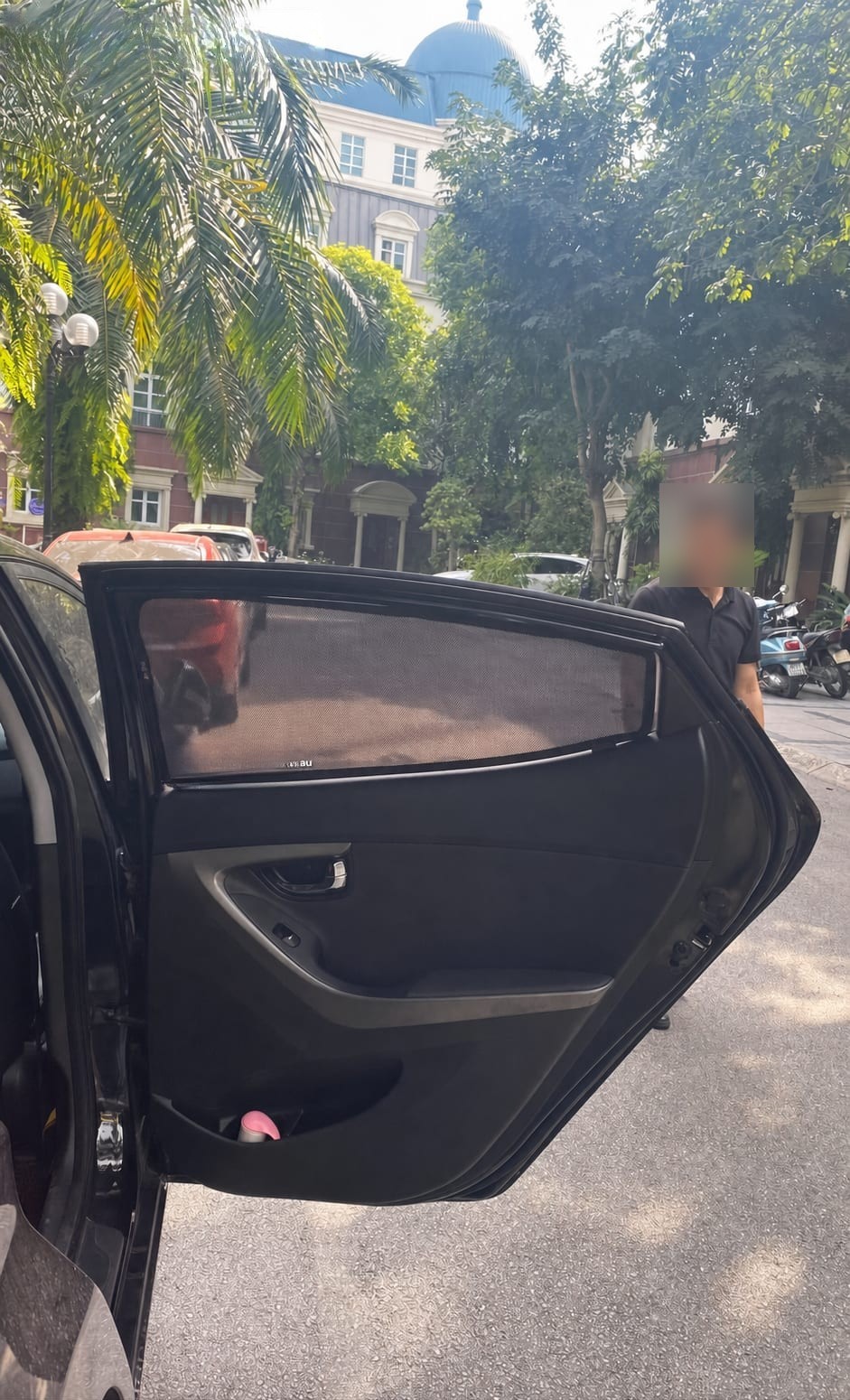Hyundai Elantra MD Sedan 2011-2016 car window sun shades — photo 4